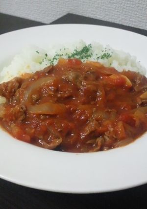 超簡単☆昔懐かしハヤシライス-レシピのメイン写真