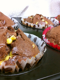 しっとり♪チョコマフィン-レシピのメイン写真