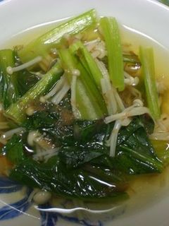 小松菜とエノキのくたくた煮-レシピのメイン写真