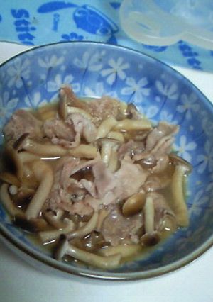 きのこと豚肉のバターポン酢蒸し-レシピのメイン写真