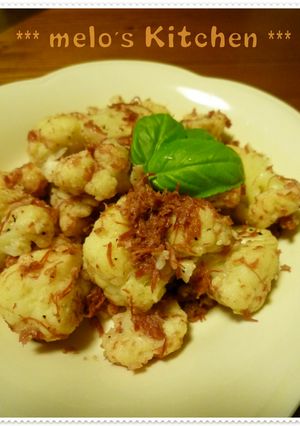 カリフラワー＆コンビーフのにんにく炒め-レシピのメイン写真