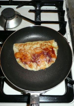 チーズたっぷりのいか焼き-レシピのメイン写真