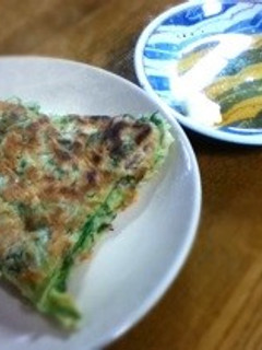 水菜のお好み焼き-レシピのメイン写真