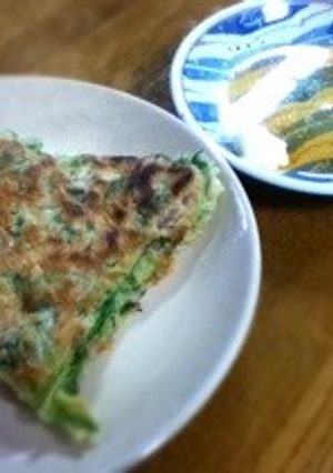 水菜のお好み焼き-レシピのメイン写真
