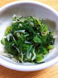大根葉のじゃこ炒め-レシピのメイン写真