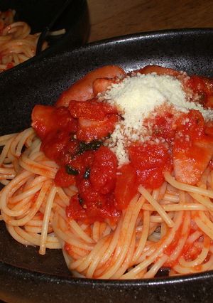 美味しい～☆トマトパスタ☆-レシピのメイン写真