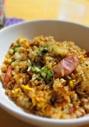 元気もりもり！ネバネバ炒飯-レシピのメイン写真