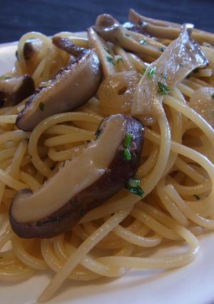 キノコスパゲティ（ひまらやんスパ）-レシピのメイン写真