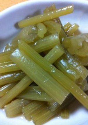 ふき煮-レシピのメイン写真