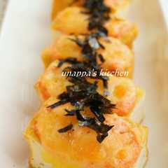 A picture of 簡単！厚揚げの明太マヨチーズ焼き.
