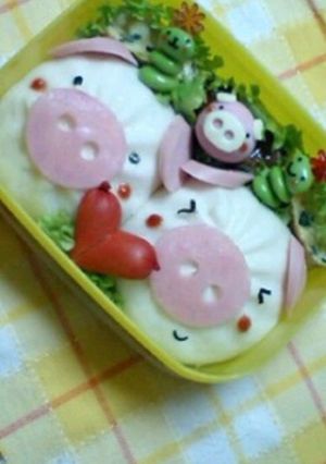 お弁当に☆豚まん-レシピのメイン写真