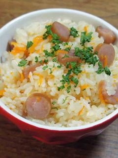 ソーセージの炊き込みご飯-レシピのメイン写真