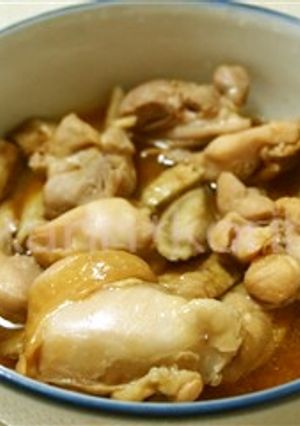 簡単＊レンジで鶏とごぼうの酸っぱ煮-レシピのメイン写真