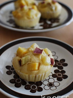 ホットケーキミックスでさつまいも蒸しパン-レシピのメイン写真