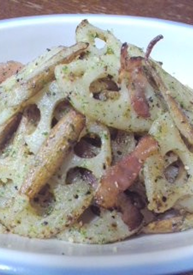 れんこんとごぼうのチーズ焼き-レシピのメイン写真