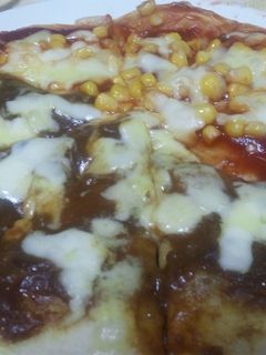 カレーのピザ-レシピのメイン写真