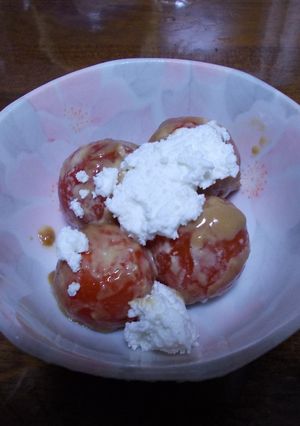 プチトマトのゴマ和え-レシピのメイン写真