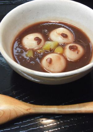 栗いりのぜんざい-レシピのメイン写真