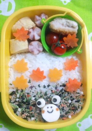 お弁当に☆キャンディチーズかえる-レシピのメイン写真
