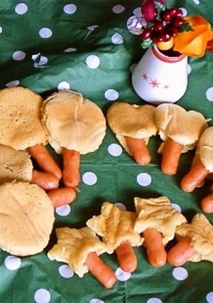 ウィンナーホットケーキ-レシピのメイン写真