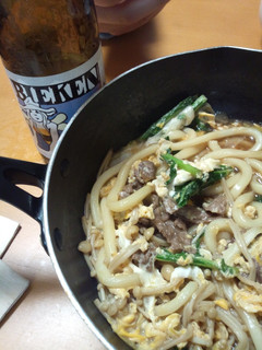 すき焼きうどん-レシピのメイン写真