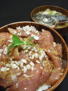 イナダ丼とイナダのあら汁-レシピのメイン写真