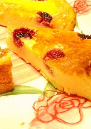 ラズベリーレアチーズ風ヨーグルトケーキ-レシピのメイン写真