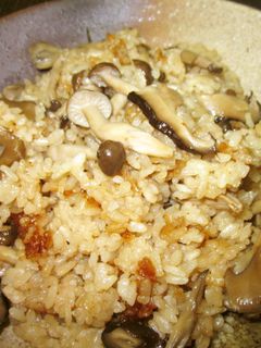 きのこの炊き込みご飯-レシピのメイン写真