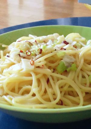 ごま油で和風ペペロンチーノ-レシピのメイン写真