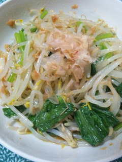 小松菜ともやしのごま油・ポン酢和え-レシピのメイン写真