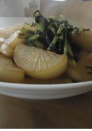 大根の葉っぱ♪がおいしい大根の煮物-レシピのメイン写真