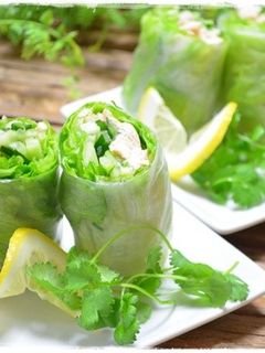 ささみと野菜の生春巻き☆-レシピのメイン写真