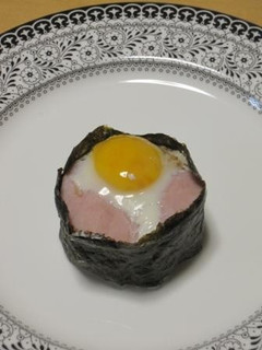 ハムエッグにぎり-レシピのメイン写真