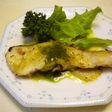 鱈のソテー&バジルソース