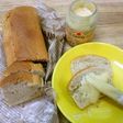 卵不使用。バター不使用。メープルローフ