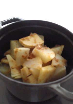 ｽﾄｳﾌﾞ●筍大根ｵｶｶ煮-レシピのメイン写真