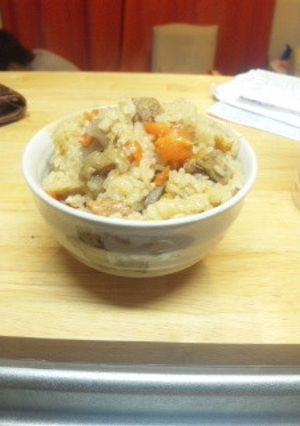 ☆簡単♪鶏肉の炊き込みご飯☆-レシピのメイン写真