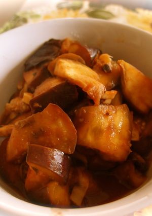 ☆茄子の胡麻ケチャップ炒め-レシピのメイン写真