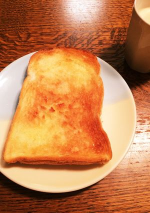 朝食に♪簡単！シュガートースト☆-レシピのメイン写真