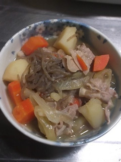 炒めん肉じゃが-レシピのメイン写真