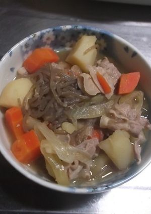 炒めん肉じゃが-レシピのメイン写真