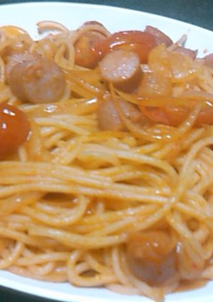男のナポリタン-レシピのメイン写真