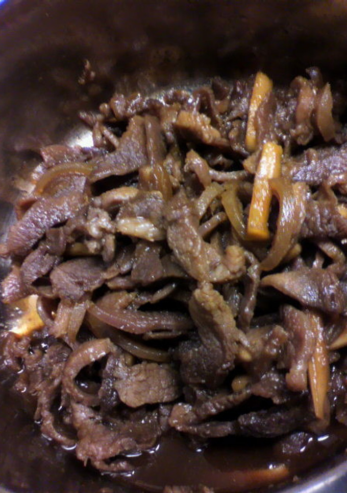 ヤギ肉の佃煮風-レシピのメイン写真