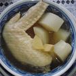 手羽先と大根と生姜のスープ♪