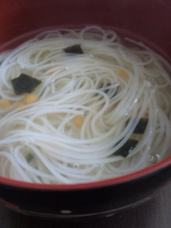 義父直伝!お茶漬けにゅうめん-レシピのメイン写真