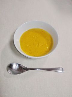 ころころカボチャ豆乳スープ-レシピのメイン写真