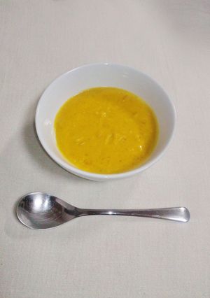 ころころカボチャ豆乳スープ-レシピのメイン写真