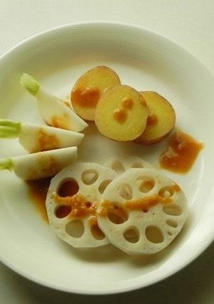 らっきょう味噌ドレッシング-レシピのメイン写真