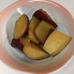 รูปของ さつまいものほっこりレンチン煮