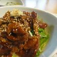 カリカリ豚の照り焼き丼☆しょうが風味